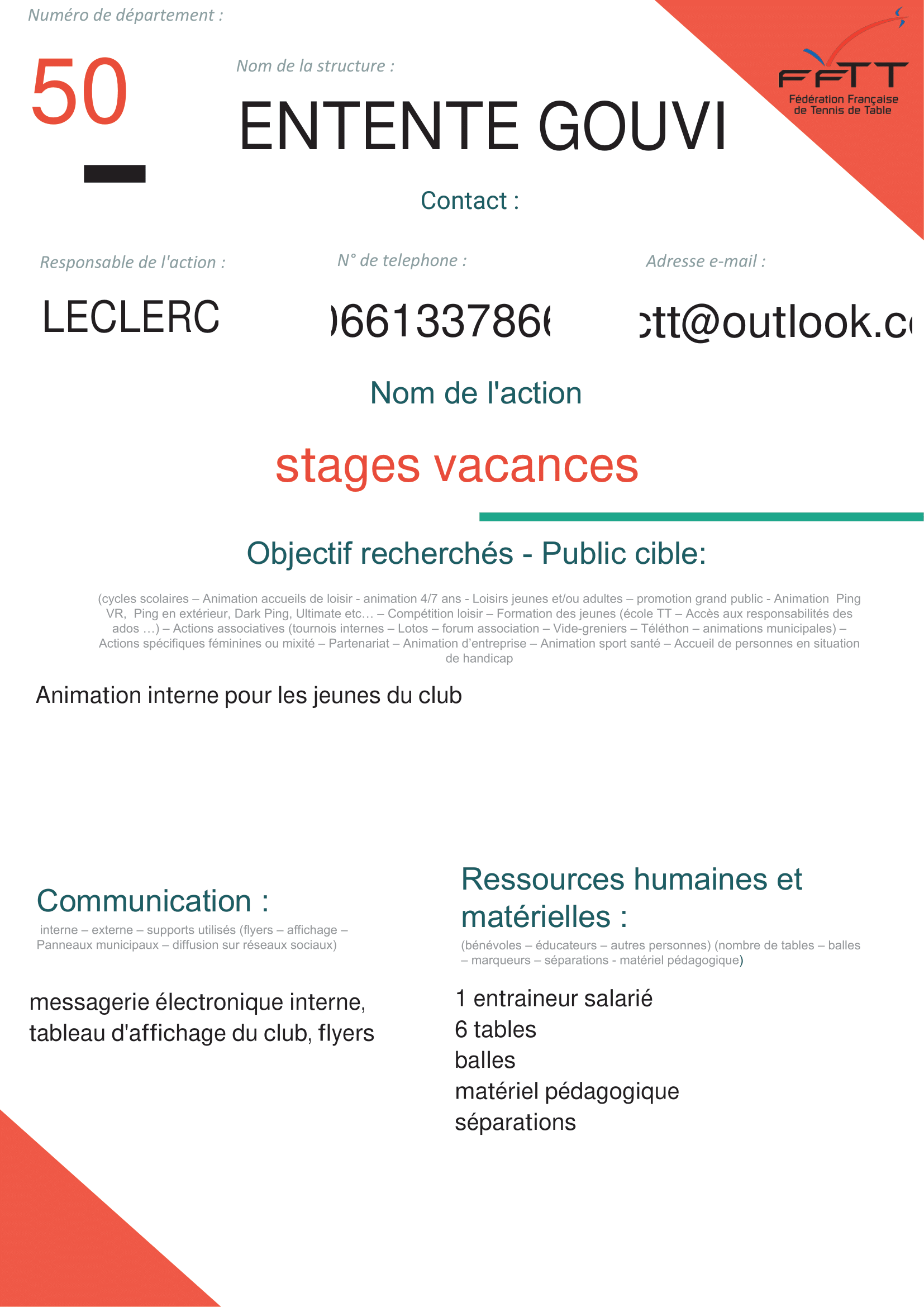 ENTENTE GOUVILLE-COUTAINVILLE TT - Orga stages vacances-1