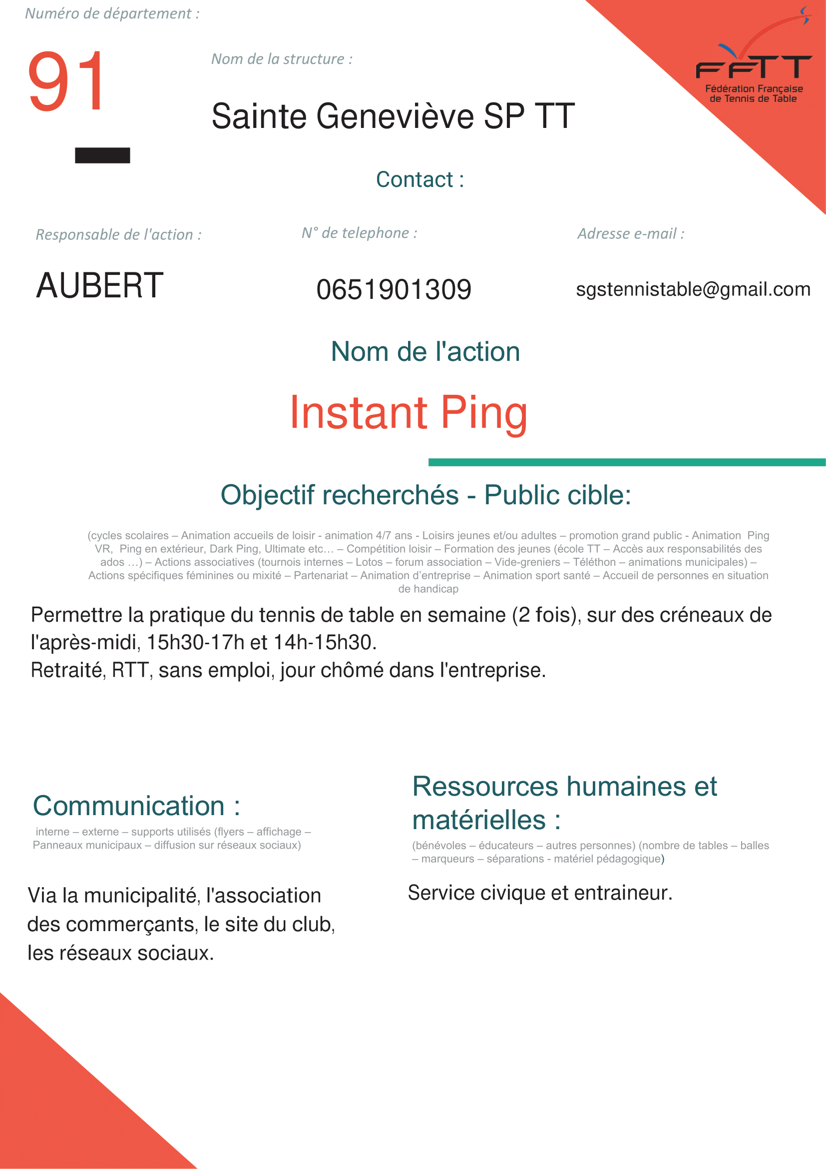 Sainte Geneviève SP TT - Instant ping loisir inclusif-1