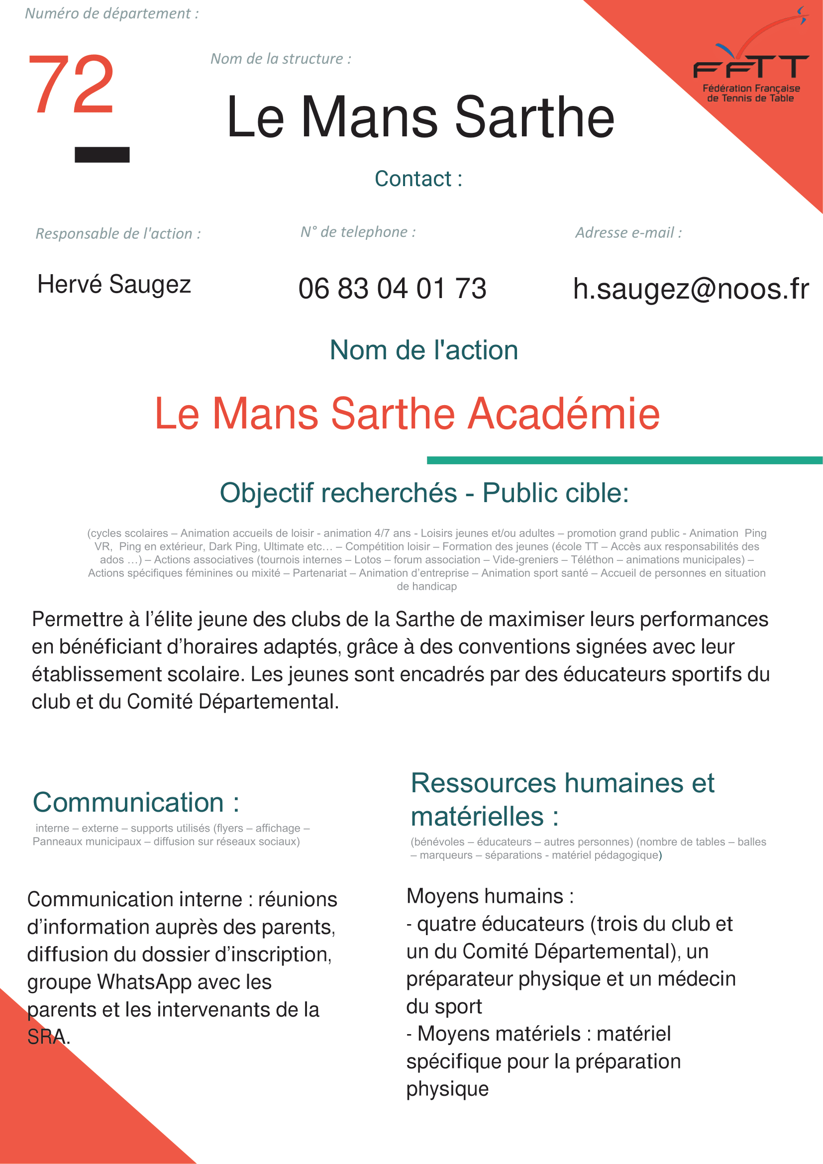 Le Mans Sarthe - Académie-1