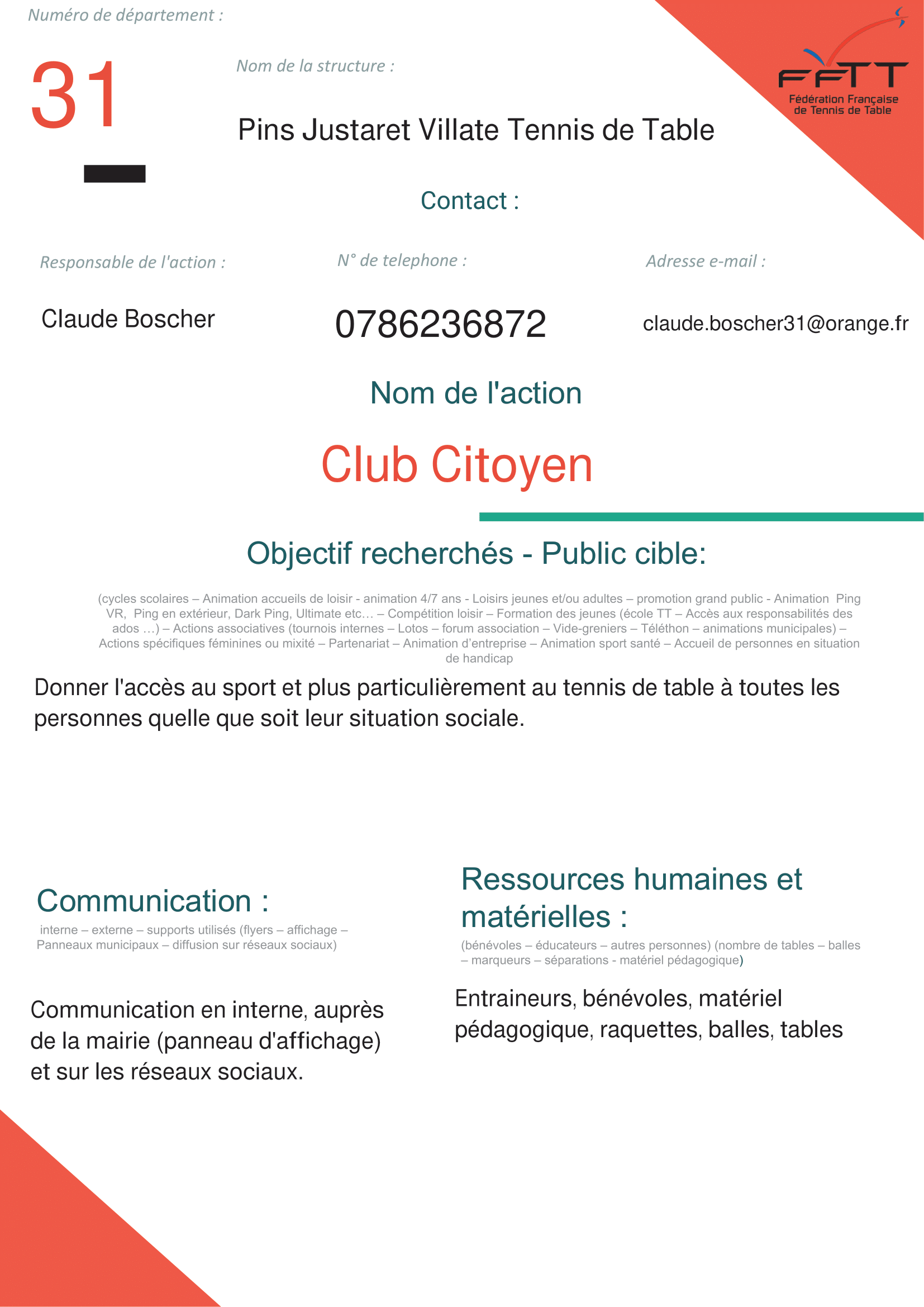 Pins Justaret Villate Tennis de Table - Anim Loisir inclusif lien mairie-1