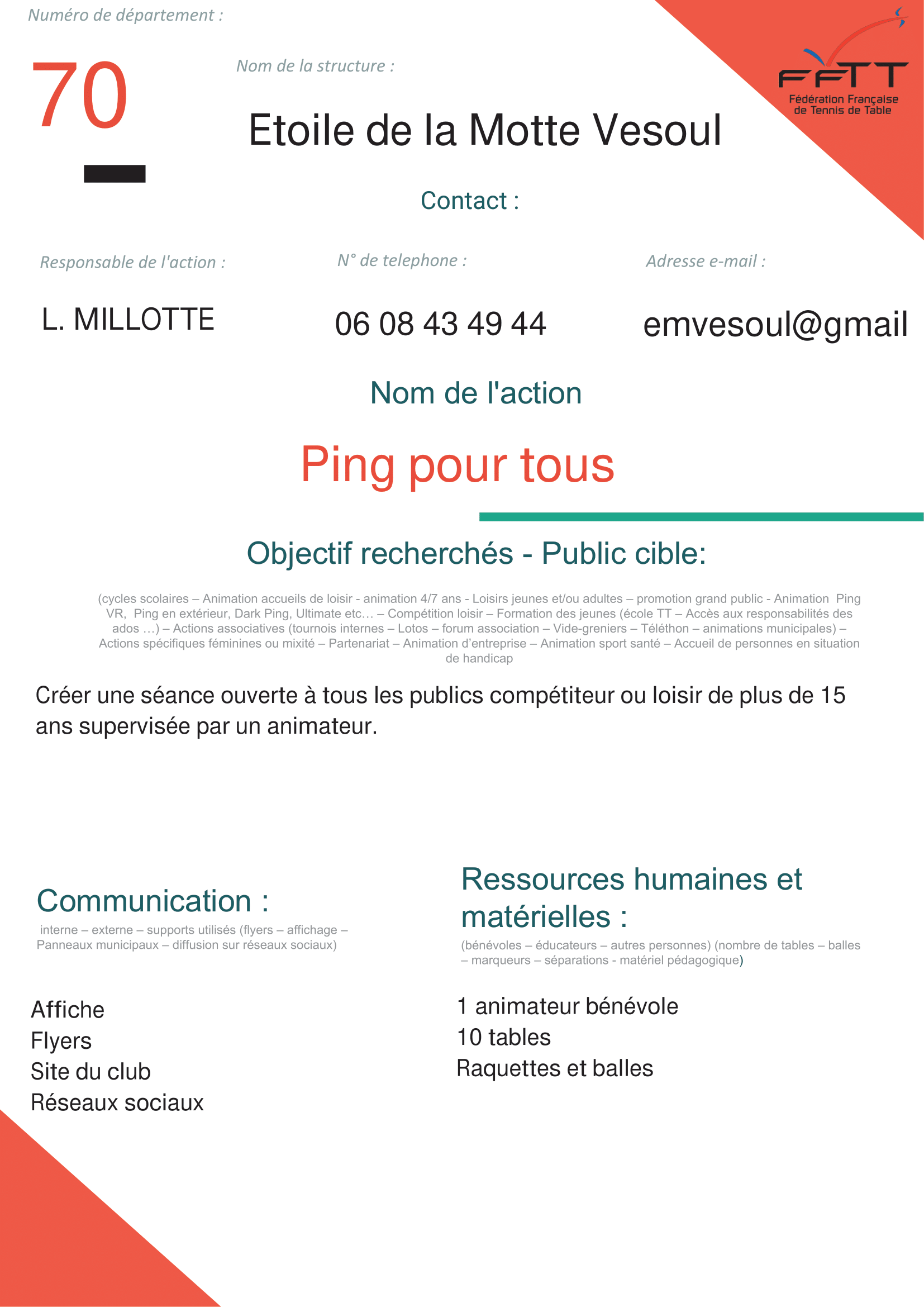 EM Vesoul - Ping pour tous-1