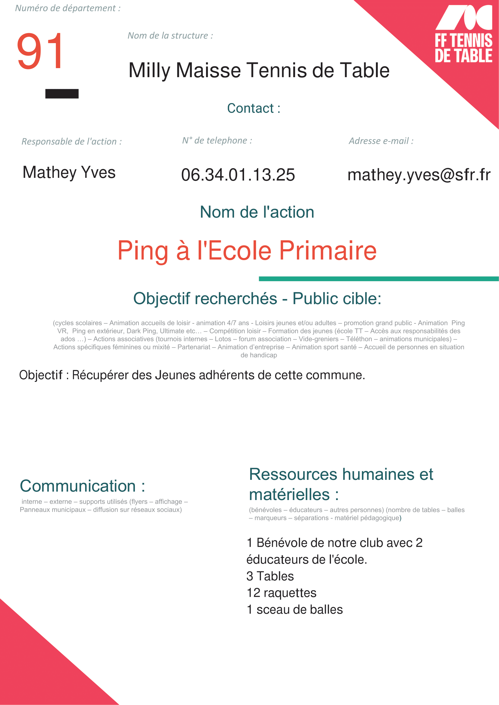 Milly Maisse TT - Ping en primaire -1