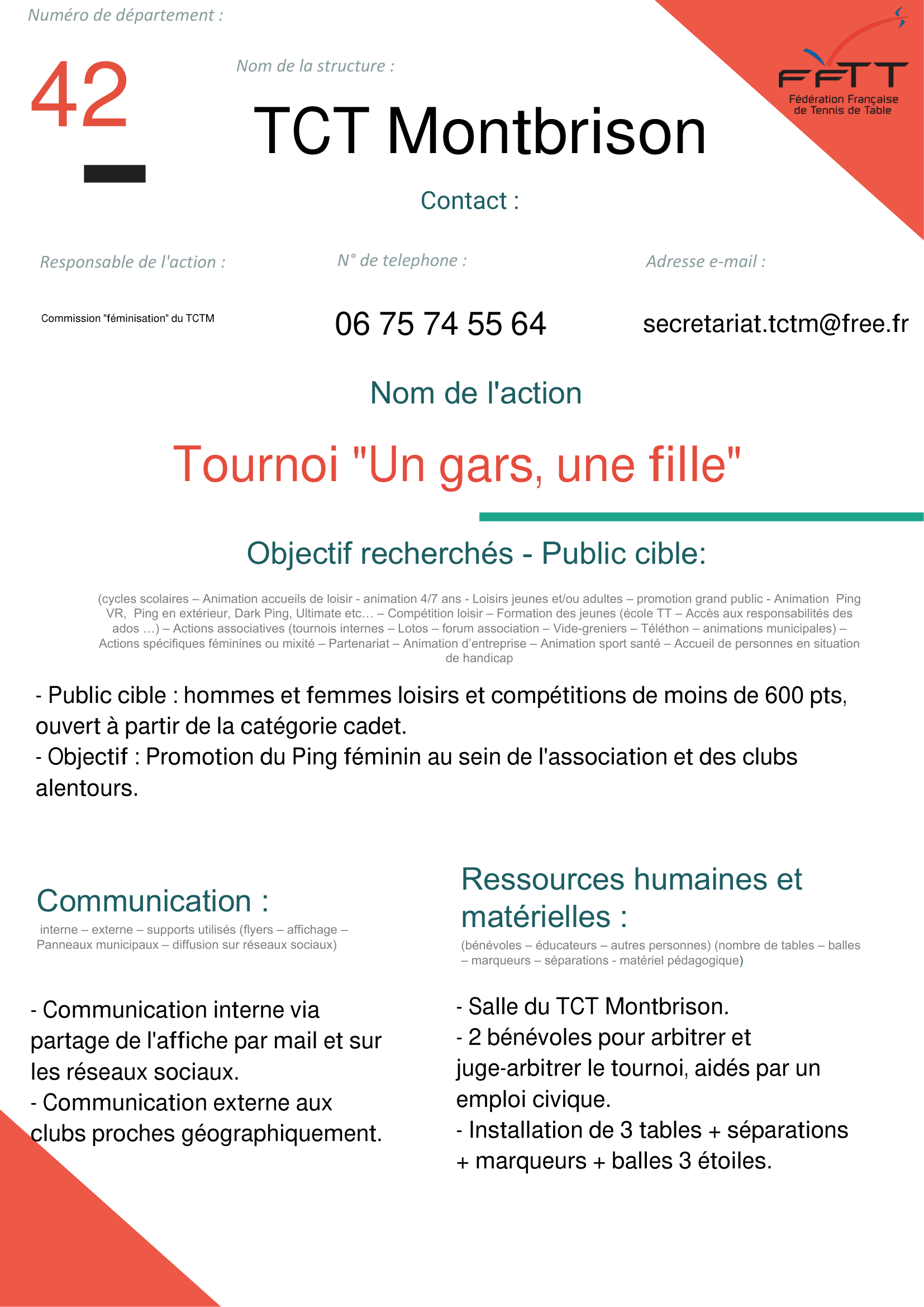 Montbrison - Tournoi Un gars, une fille-1