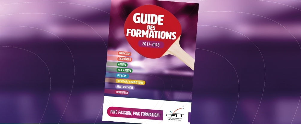 Guide des formations 2017/2018