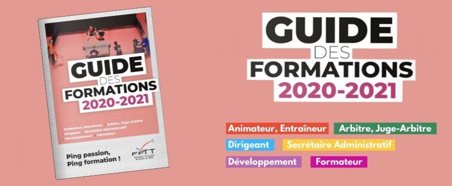 Guide des formations 2020/2021