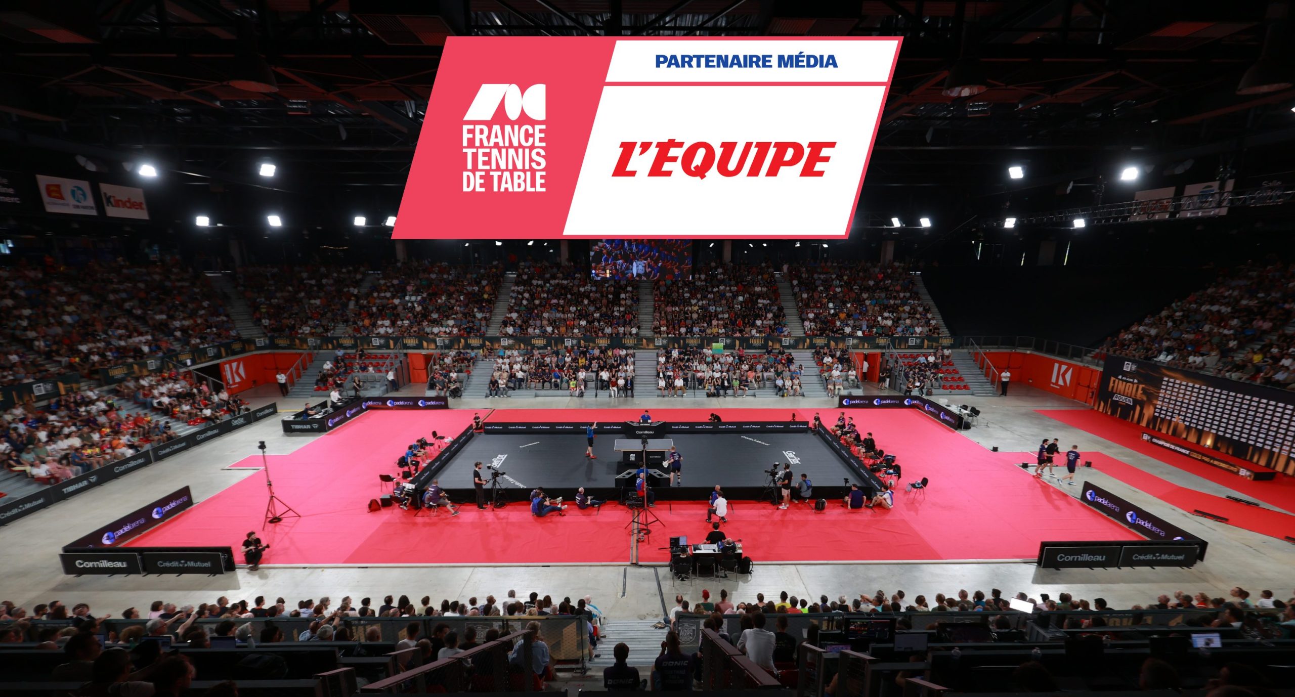 L'Equipe devient partenaire de la Fédération Française de Tennis de Table